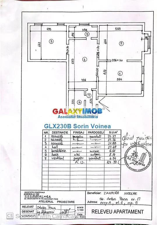 Apartament 121 mp in Vila Interbelica | Etaj 1 | Zona Unirii Evreiesc - foto 10