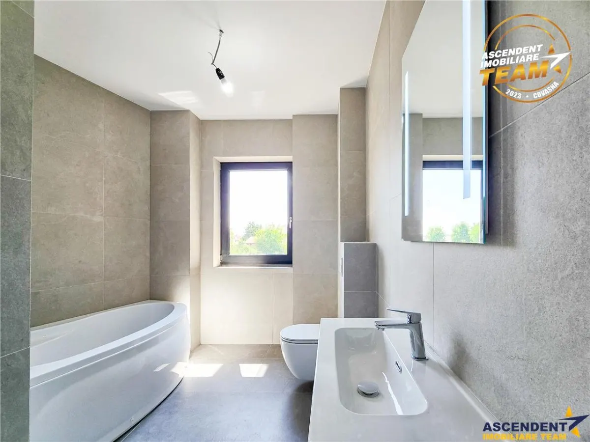 Premiera in judetul Covasna! Apartament NZEB A+, gradina proprie, 111 mp, terase generoase - foto 12