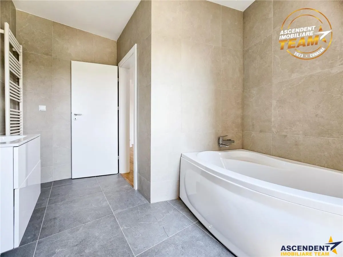 Premiera in judetul Covasna! Apartament NZEB A+, gradina proprie, 111 mp, terase generoase - foto 13