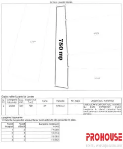 Letea Veche- Holt- teren 780 mp - Bacau