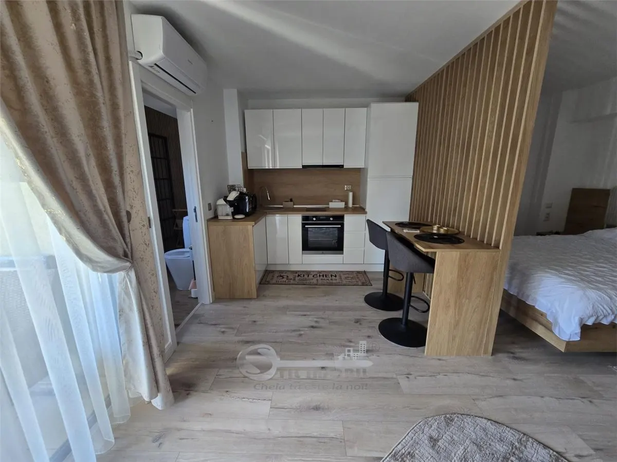 Studio modern, zona centrală â€“ Mobilat și utilat | Ideal investiție - foto 3