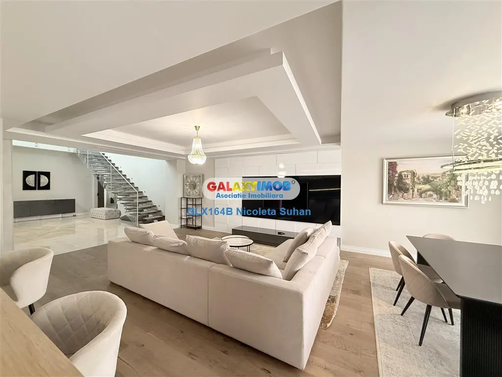 PENTHOUSE 5 CAMERE -460 MP DE LUX HERASTRAU VEDERE LIBERA - foto 3