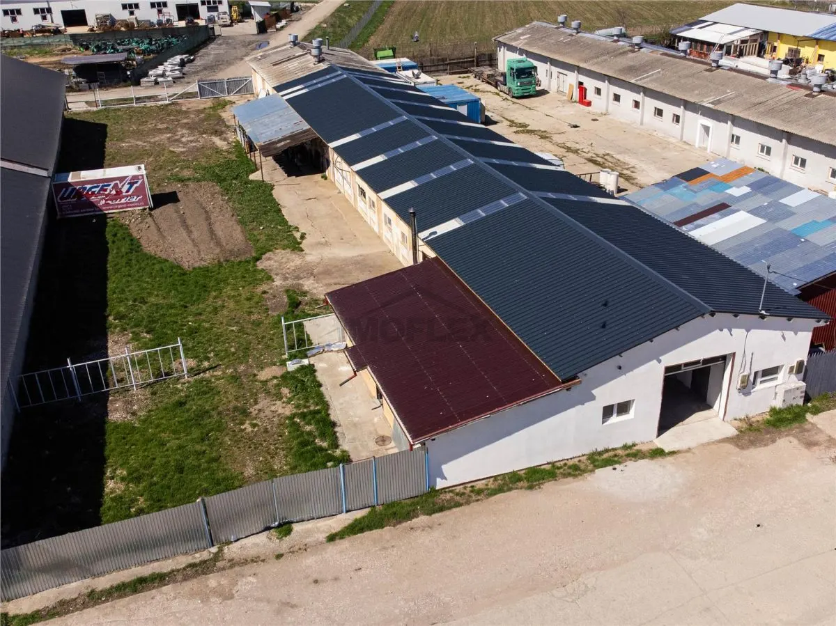 Hala Industriala Renovata + 1500 MP Teren Halchiu - foto 1