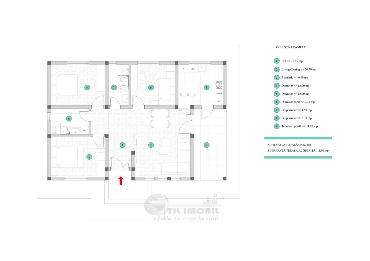 Case Mediteraneene,Â COMISION 0% â€“ 4 Camere, 2 bai, Geam la baie - foto 2