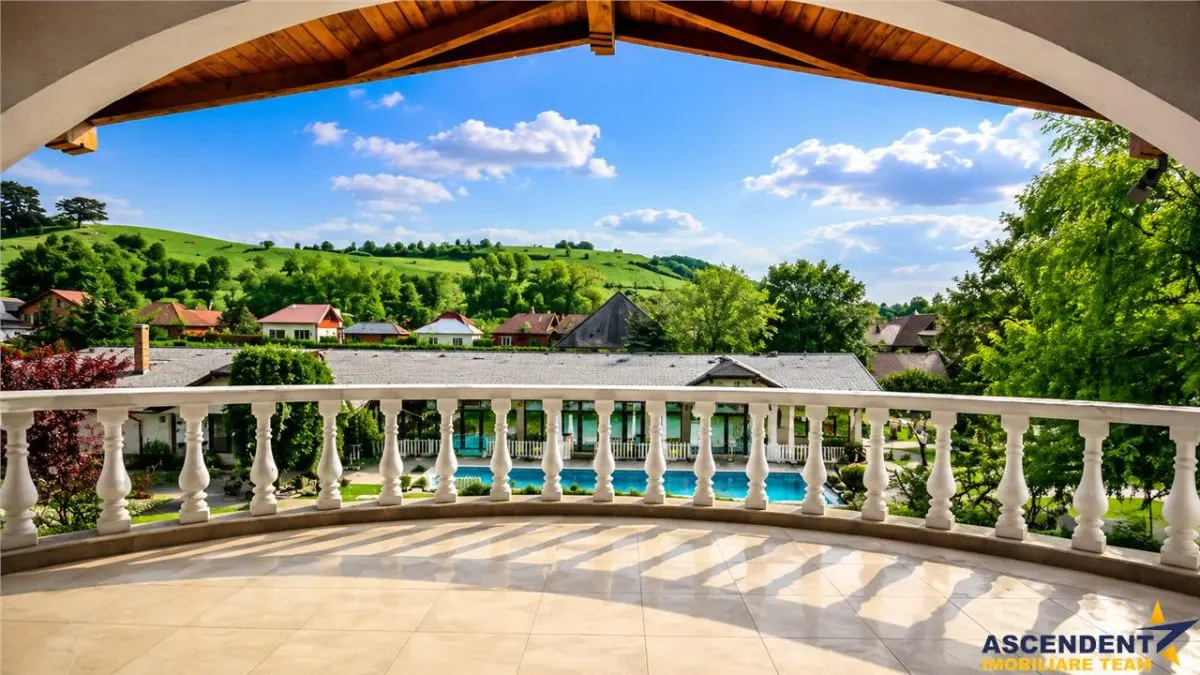 Hotel 3* + Pensiune 4*, piscina, teren tenis, 6.200mp parc privat +, Sanpetru, Brasov - foto 15