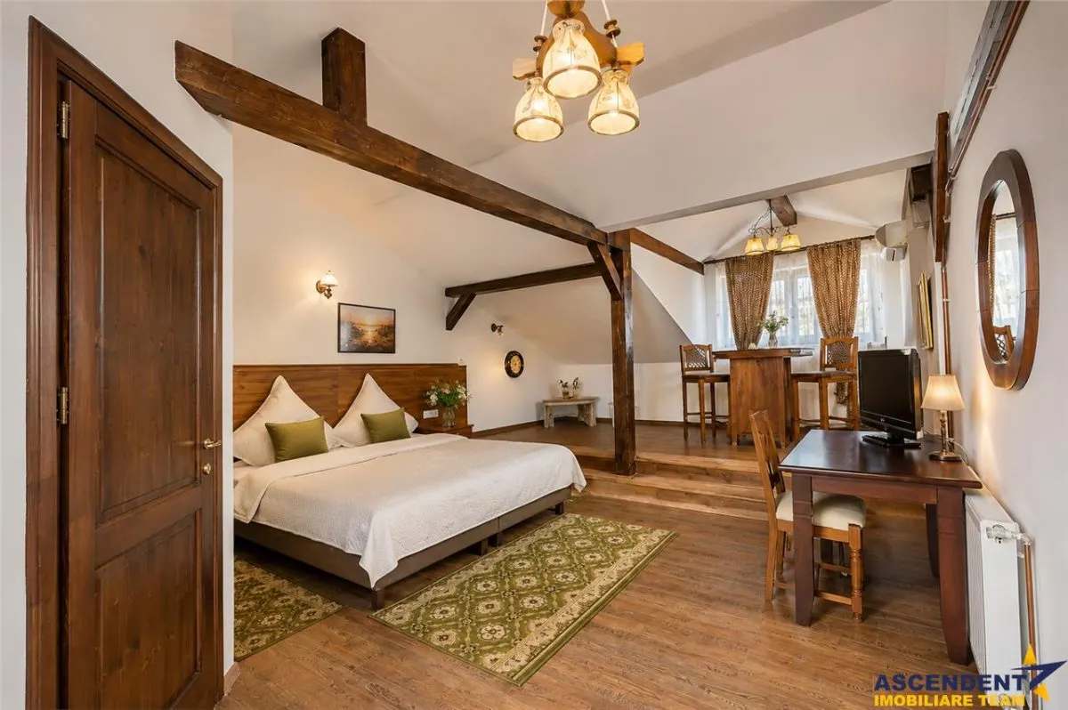 Hotel 3* + Pensiune 4*, piscina, teren tenis, 6.200mp parc privat +, Sanpetru, Brasov - foto 4