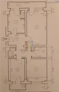 Apartament.3 camere, Calarasi-Continental, etaj intermediar+bloc cu lift - foto 8