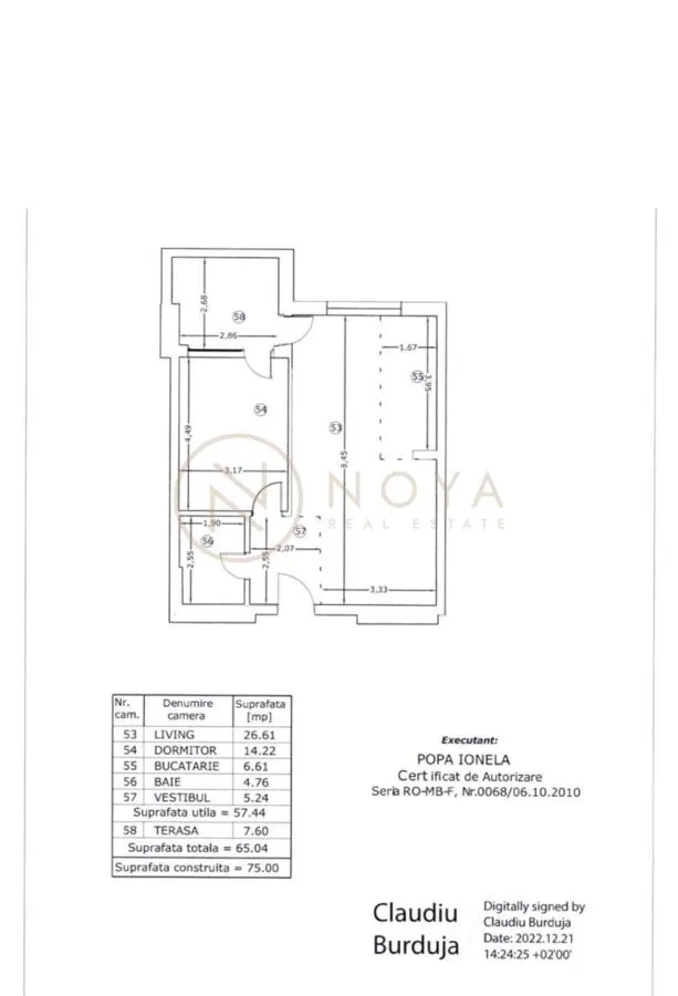 Apartament de 2 camere in zona Pipera rond OMV - foto 9
