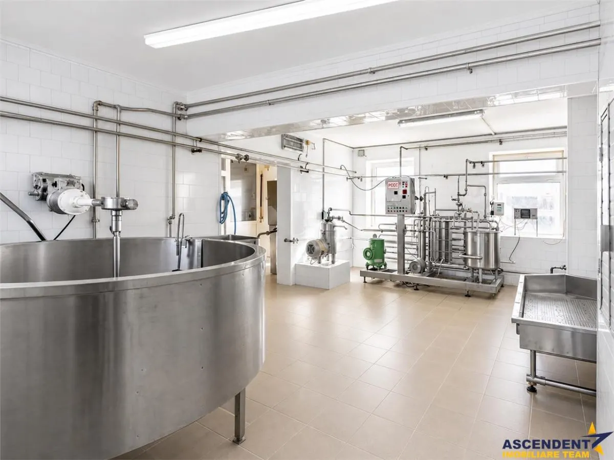 Unitate de procesare alimentara:potential industrial/investitional+birouri +1.300mp teren, Ilieni, Covasna - foto 2