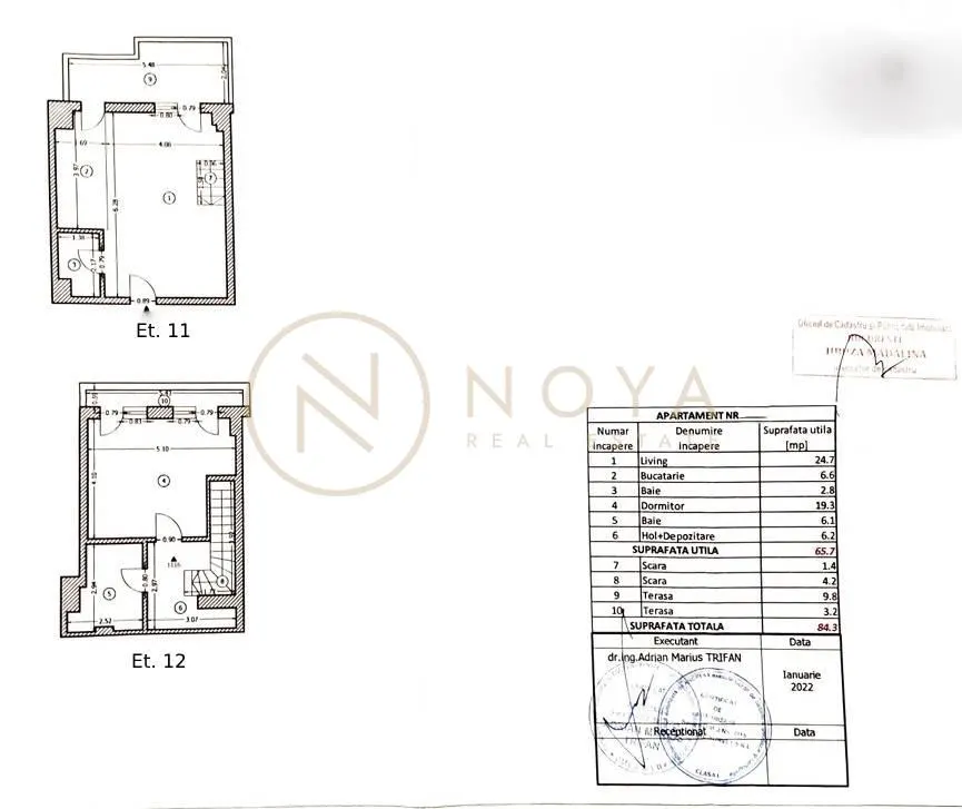 Apartament Duplex 2 camere | Central Address Liberty Mall - parc Carol - foto 13