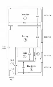 Apartament premium, renovat, mobilat, echipat, Central, Brasov - foto 10