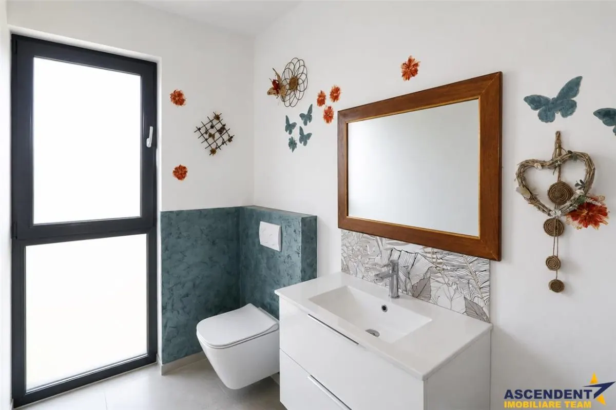 Casa familiala,3 dormitoare,incazire pardoseala,terasa,530 mp teren,Sanpetru, Brasov - foto 15