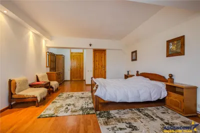 Resedinta versatila, 7 incaperi, camin elegant, terase, lot 800 mp, locuire/ turism. - foto 19