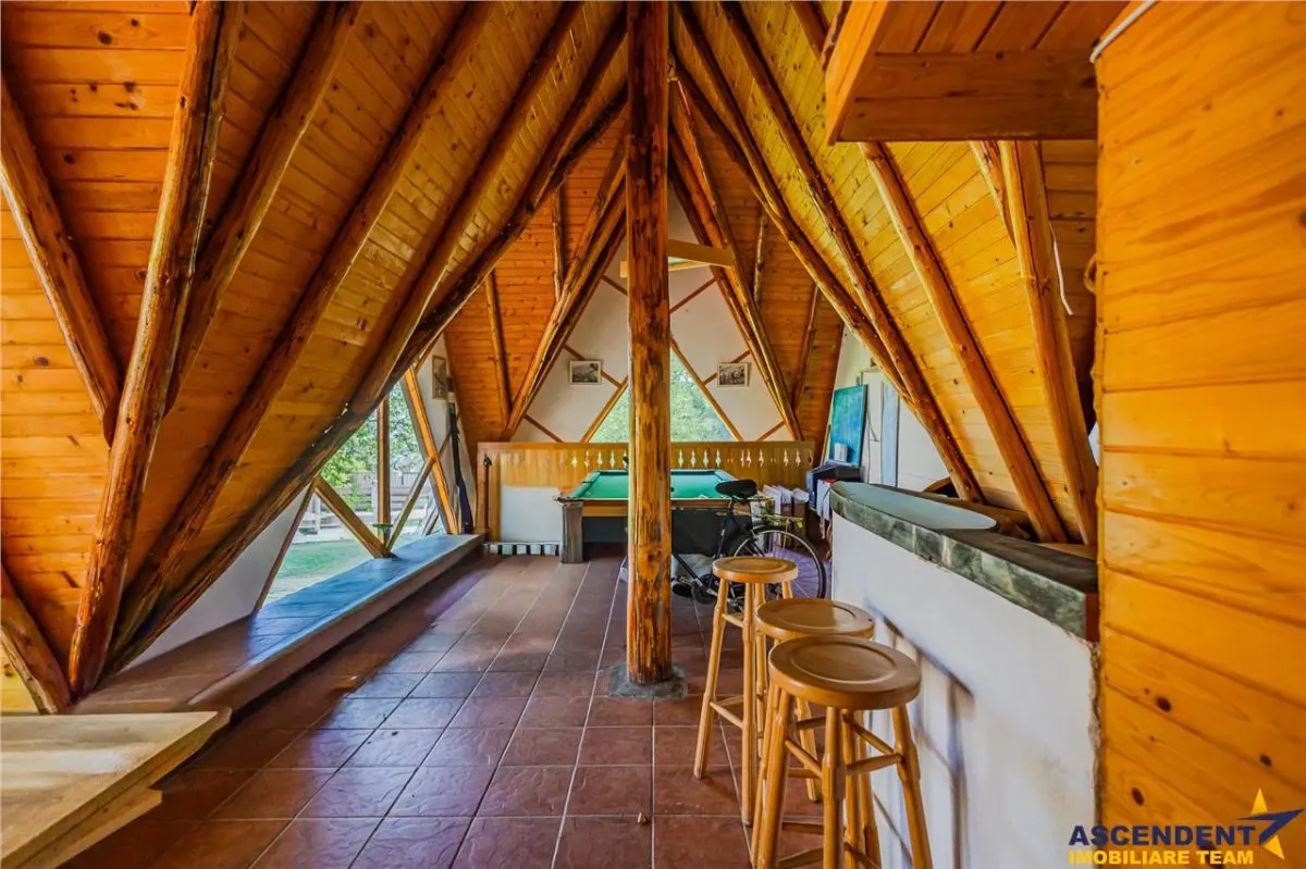 Vila 7 camere,250 mp,semineu,terase,800 mp teren,rezidential/ turistic,Predelut,Brasov - foto 18