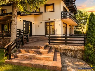 Vila 7 camere,250 mp,semineu,terase,800 mp teren,rezidential/ turistic,Predelut,Brasov - foto 4