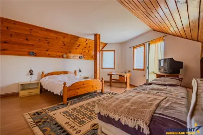 Vila 7 camere,250 mp,semineu,terase,800 mp teren,rezidential/ turistic,Predelut,Brasov - foto 6