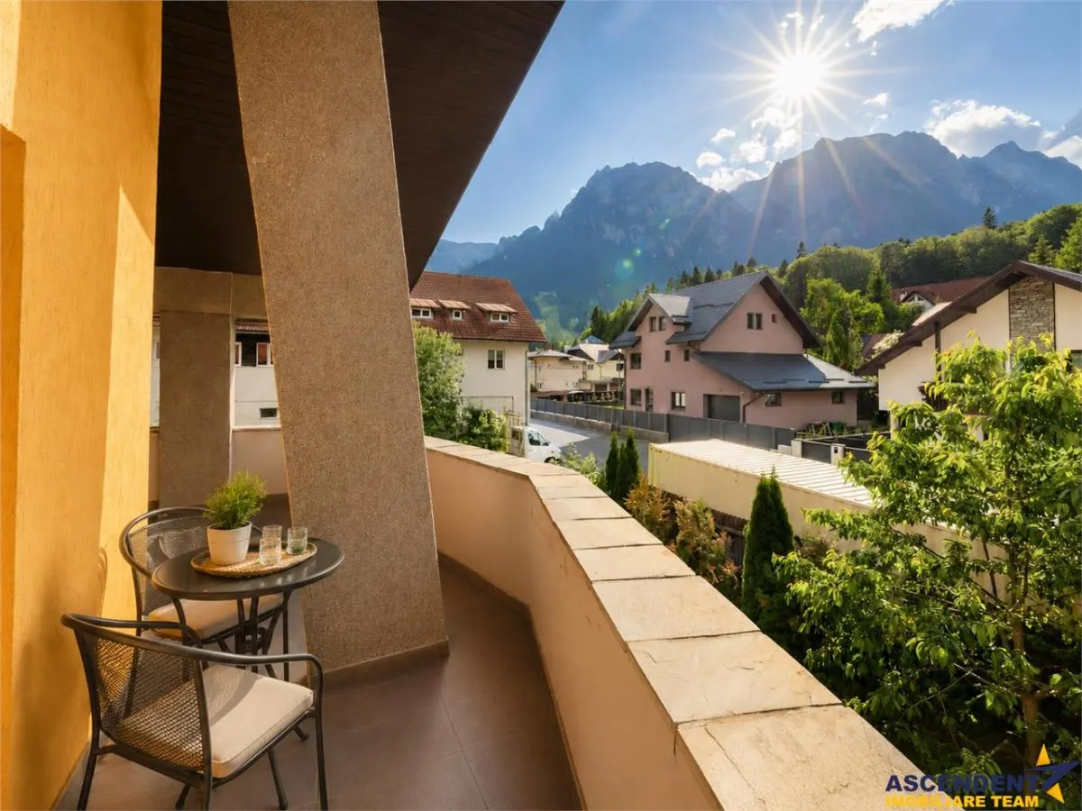 Vila stil si cu potential turistic, +8camere, 6 bai, panorama, terase, gradina, Busteni, Valea Alba. - foto 1
