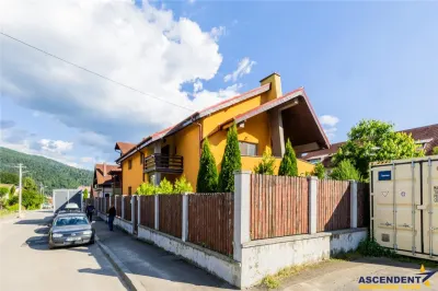 Vila stil si cu potential turistic, +8camere, 6 bai, panorama, terase, gradina, Busteni, Valea Alba. - foto 18