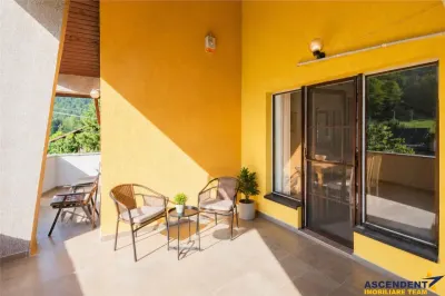 Vila stil si cu potential turistic, +8camere, 6 bai, panorama, terase, gradina, Busteni, Valea Alba. - foto 5