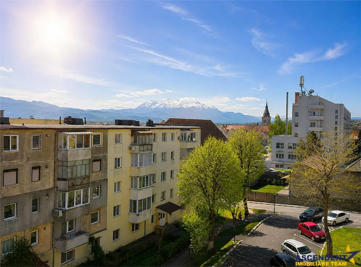 Mobilat apartament cu 2 camere, Codlea, Brasov - foto 1