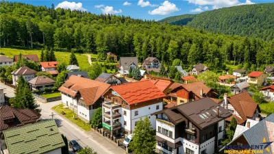 Pensiunea Casa Maria Busteni,afacere HoReCa,restaurant clasificat,spectacol montan - Brasov