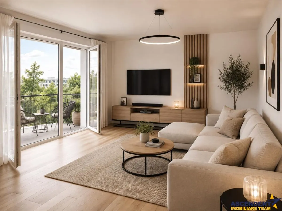 Dublu confort: 2 camere decomandate, 2 bai, 2 balcoane, clasa A, Avantgarden, Brasov - foto 1