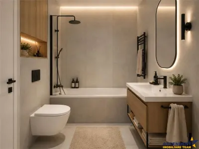 Dublu confort: 2 camere decomandate, 2 bai, 2 balcoane, clasa A, Avantgarden, Brasov - foto 5