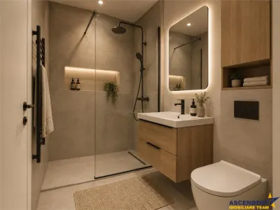 Dublu confort: 2 camere decomandate, 2 bai, 2 balcoane, clasa A, Avantgarden, Brasov - foto 7