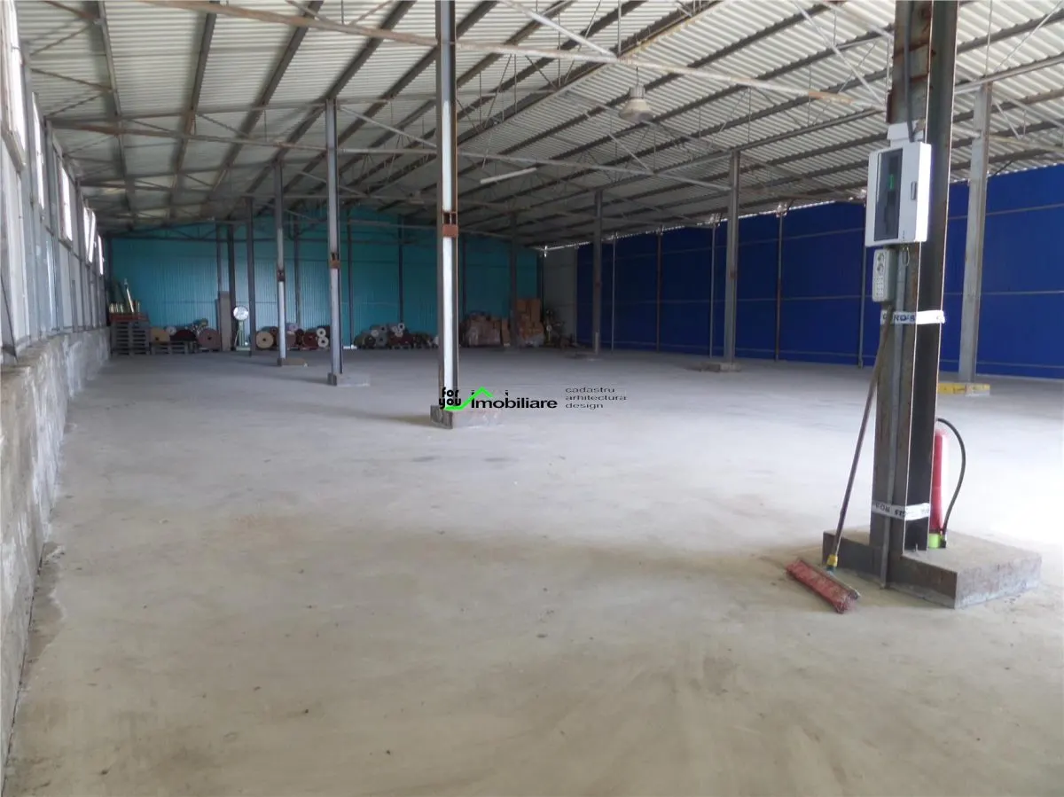 Hala Productie / Depozitare 600 mp + Teren 1000 mp – Magura (Farbe), Bacau – Acces TIR - foto 6