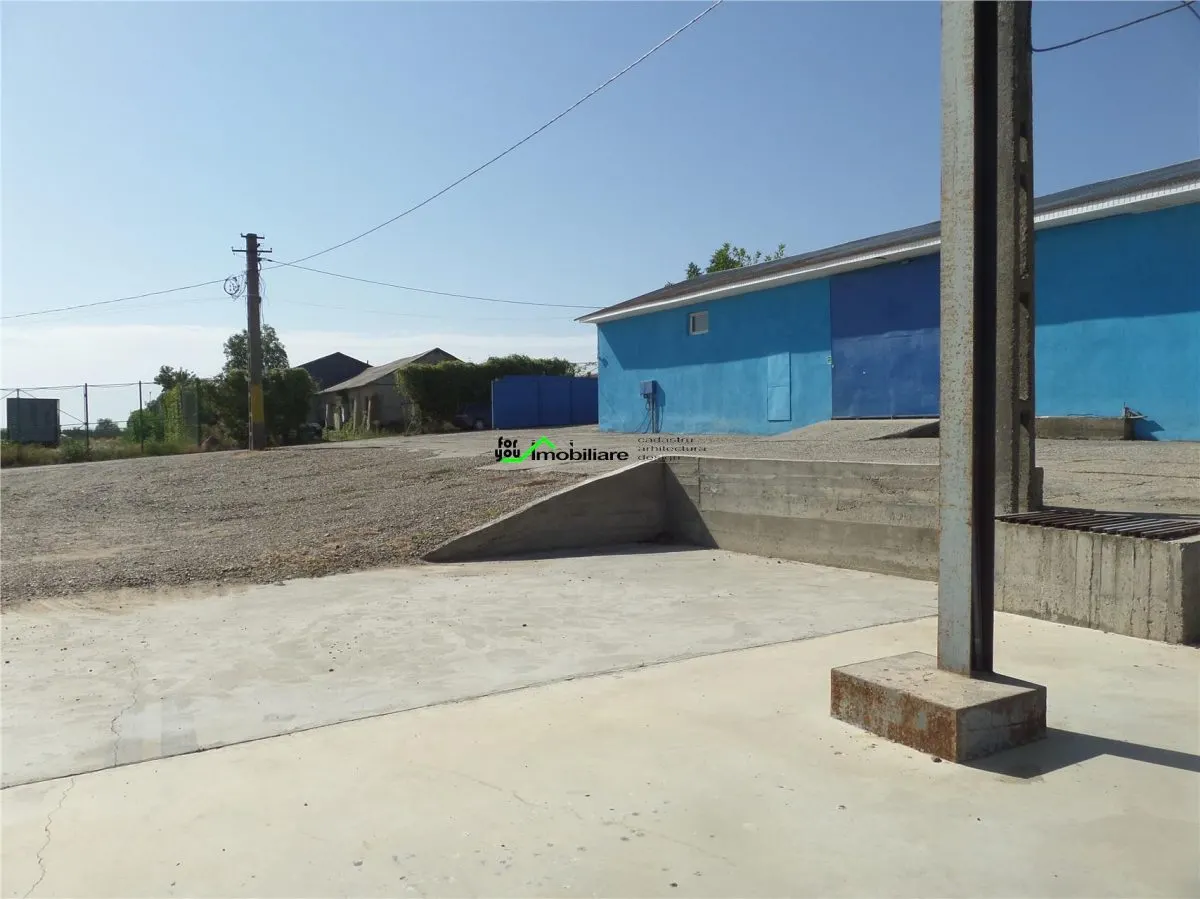 Hala Productie / Depozitare 600 mp + Teren 1000 mp – Magura (Farbe), Bacau – Acces TIR - foto 7