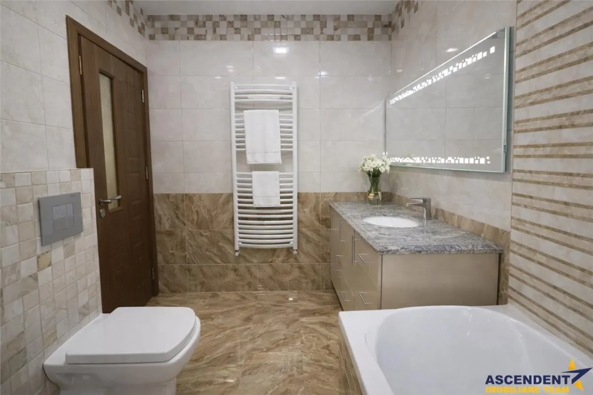 Premium Clasa A, 75mp, luminos, mobilat, echipat, ca nou, panorama, Tractorul, Brasov - foto 14