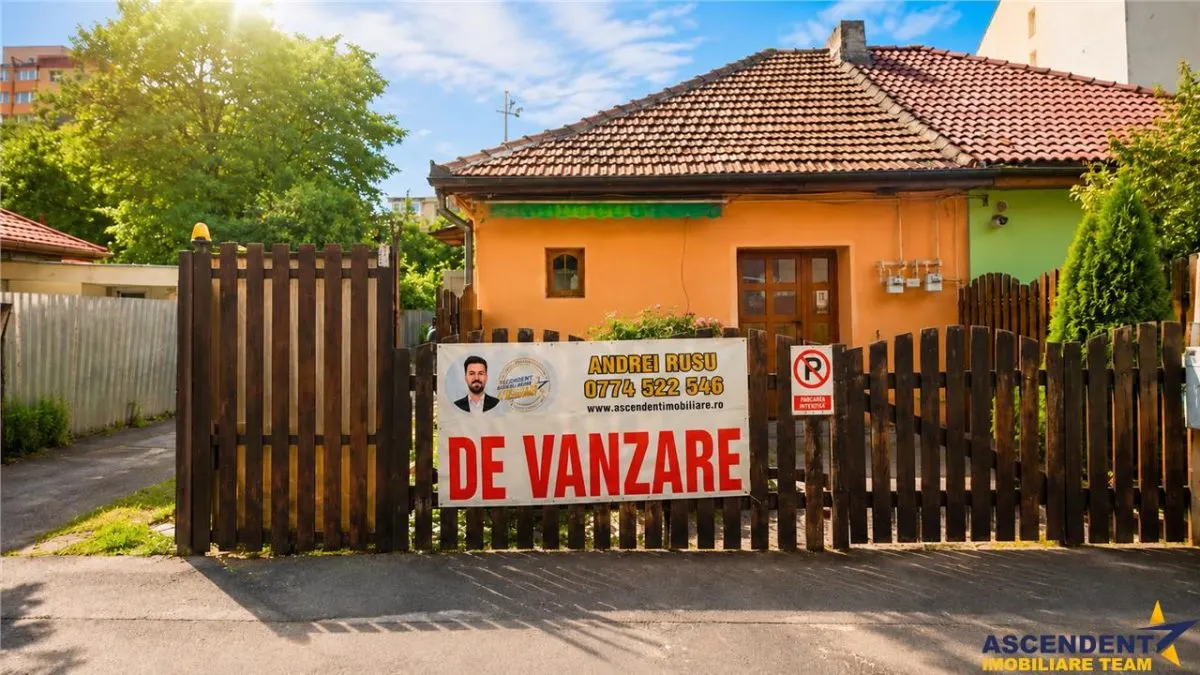 Proprietate cu teren 413 mp, Florilor, Brasov, 7 incaperi, potential business - foto 1