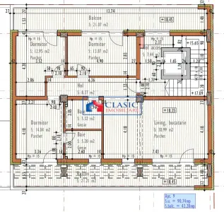 Vanzare apartament 4 camere tip Penthouse zona Fabricii Marasti, Cluj-Napoca - foto 2