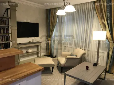 Soseaua Nordului - Herastrau, duplex 2 camere, mobilat utilat modern, terasa - foto 13