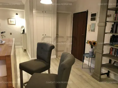 Soseaua Nordului - Herastrau, duplex 2 camere, mobilat utilat modern, terasa - foto 15