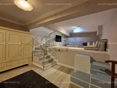 Soseaua Nordului - Herastrau, duplex 2 camere, mobilat utilat modern, terasa - foto 19