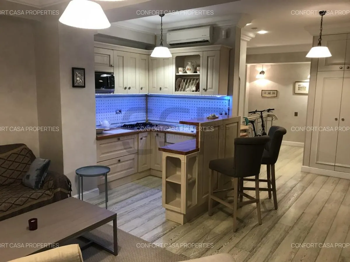 Soseaua Nordului - Herastrau, duplex 2 camere, mobilat utilat modern, terasa - foto 4