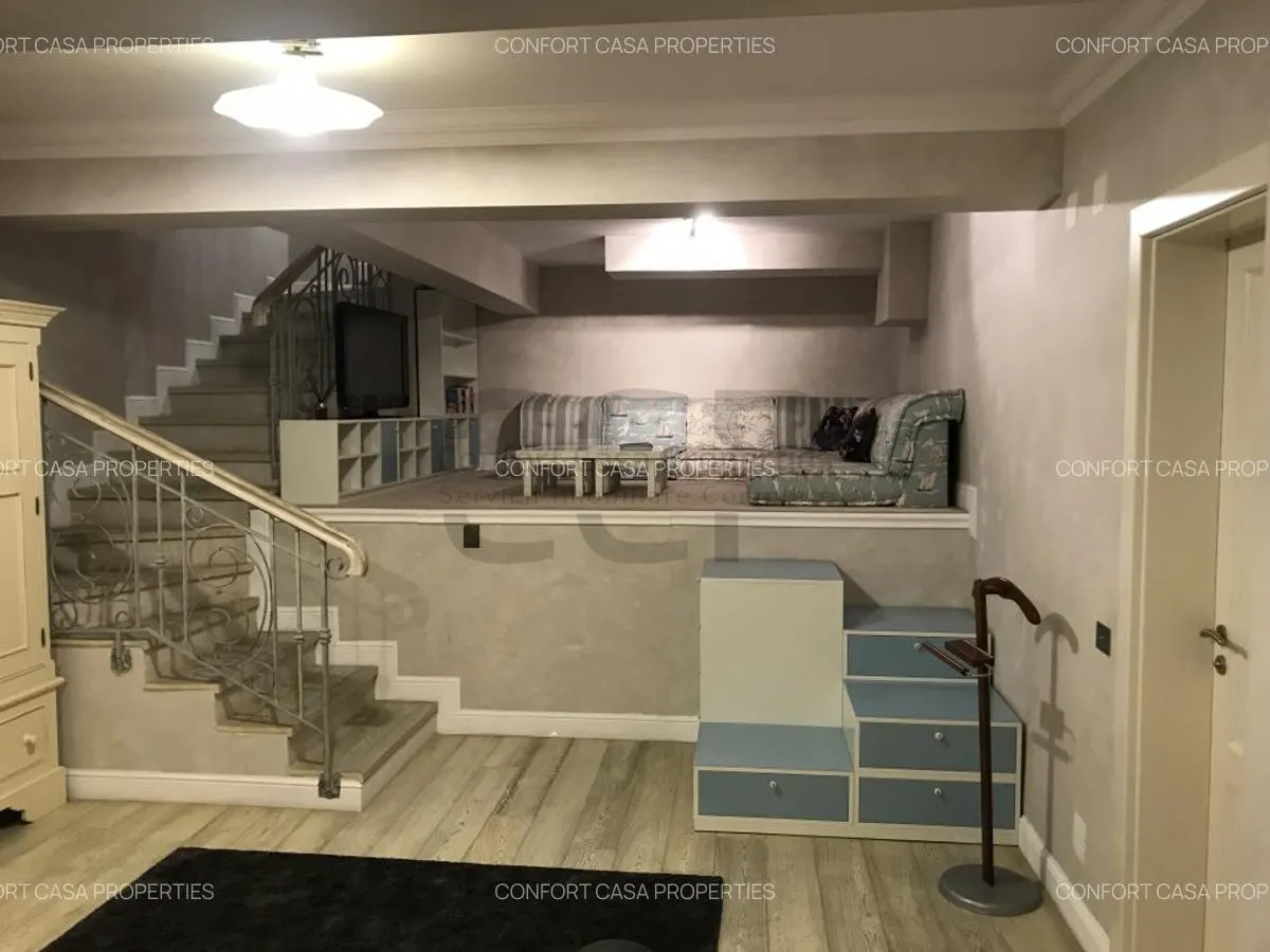 Soseaua Nordului - Herastrau, duplex 2 camere, mobilat utilat modern, terasa - foto 10