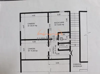 Apartament 2 camere in zona centrala - foto 7