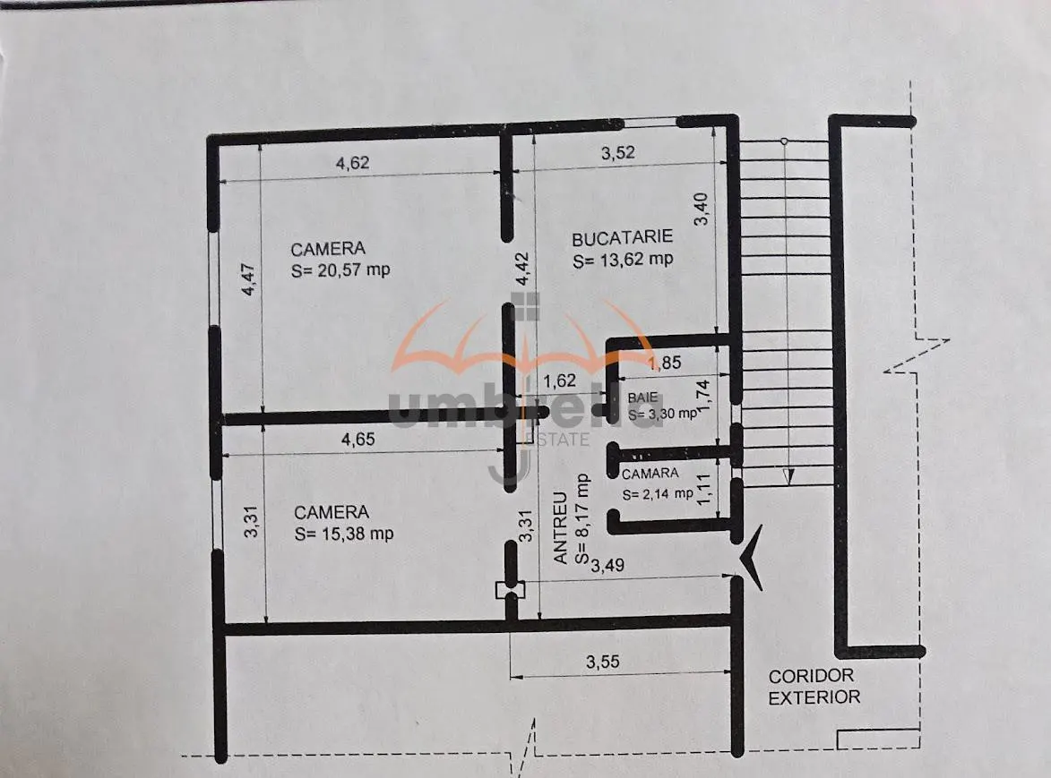 Apartament 2 camere in zona centrala - foto 7