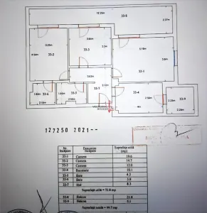 SE VINDE 3 CAMERE DECOMANDAT CU TERASA 22MP+BALCON - foto 16