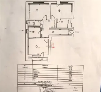 3 CAMERE DECOMANDAT + 2 PARCARI + 30MP CURTE IN PROPRIETATE - foto 20