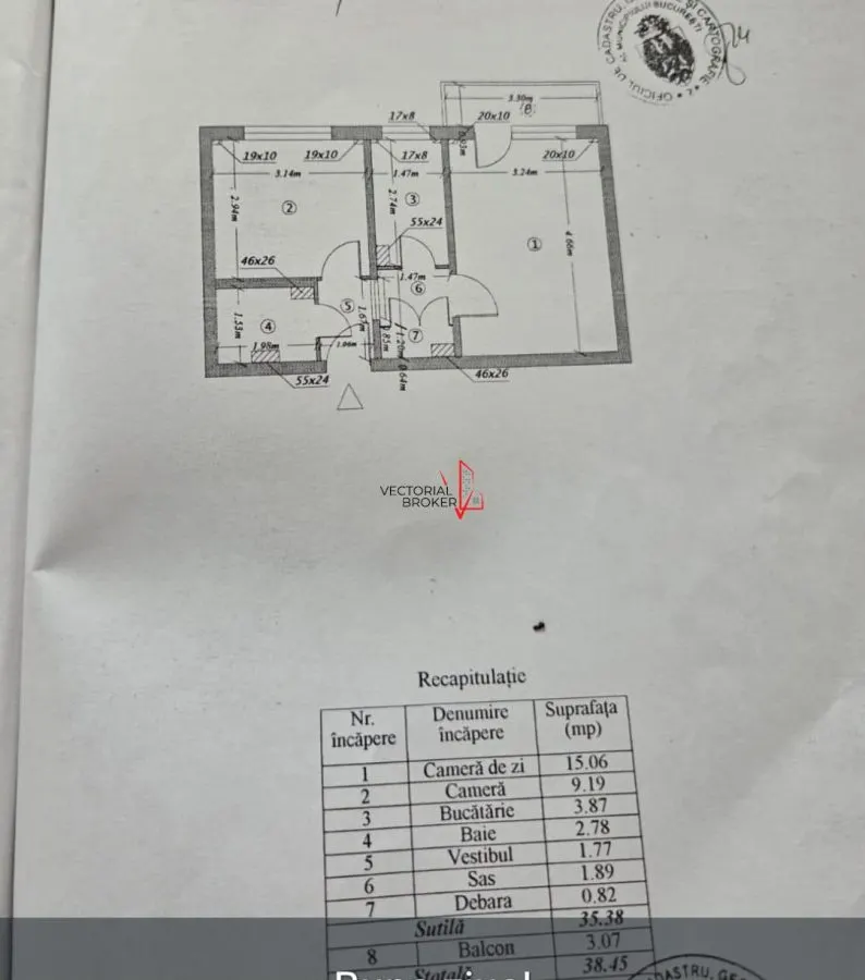 2 camere decomandat Pantelimon - Liceul Blaga - foto 12