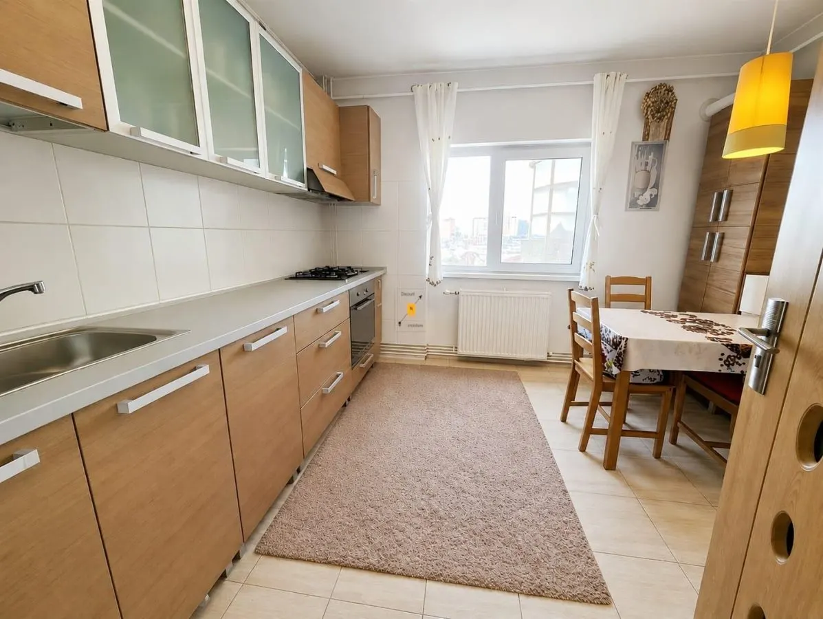 Apartament 3 camere 2 bai cu centrala proprie zona Cantacuzino - foto 3