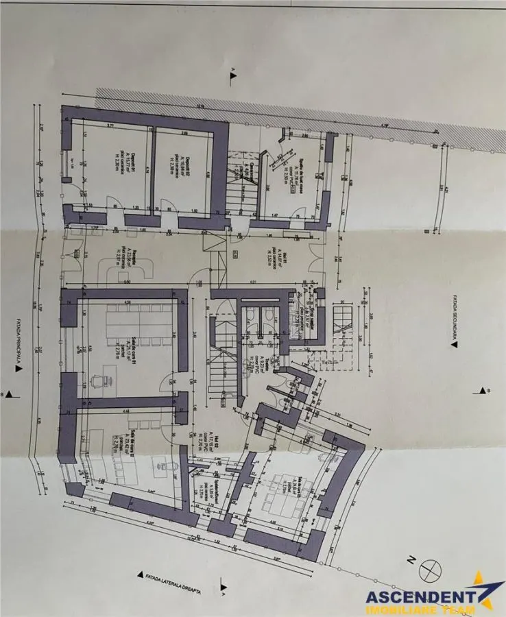 Proprietate versatila-:pretabila spatiu birouri, gradinita/scoala, centru medical, zona Blumana, Brasov - foto 22