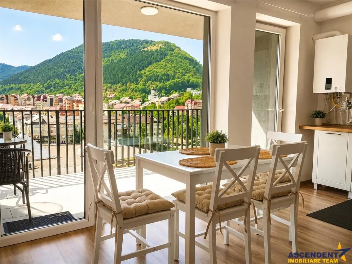 2 camere,bloc nou 2024, 64 mp, terasa, panorama montana, parcare subterana, boxa, Racadau, Brasov - foto 1