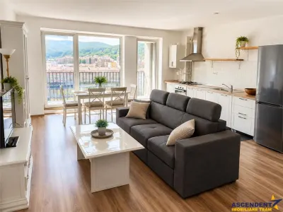 2 camere,bloc nou 2024, 64 mp, terasa, panorama montana, parcare subterana, boxa, Racadau, Brasov - foto 3