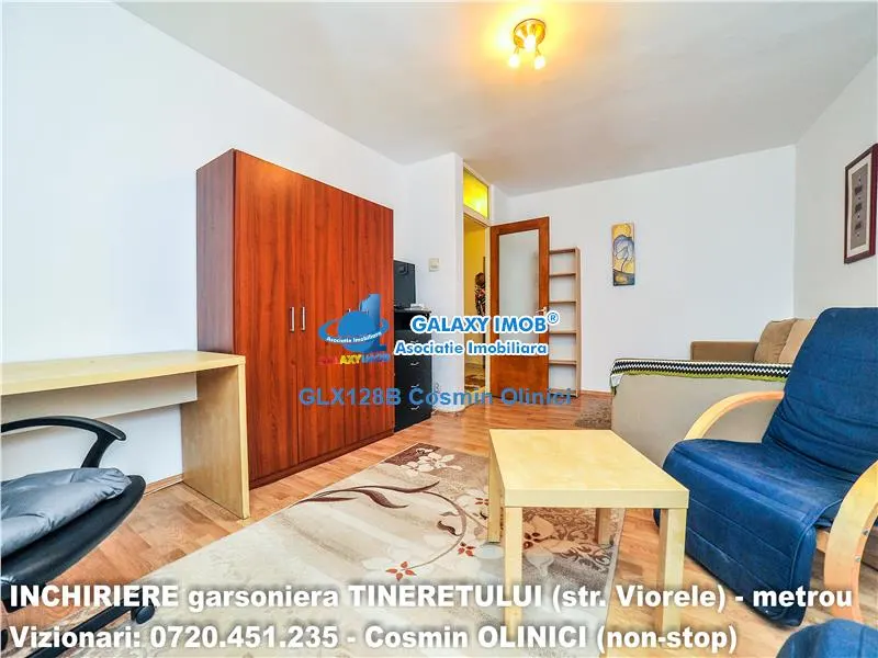 Inchiriere garsoniera TIMPURI NOI (Viorele), metrou - foto 2