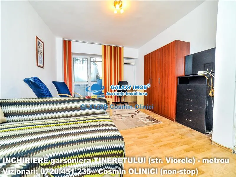 Inchiriere garsoniera TIMPURI NOI (Viorele), metrou - foto 9