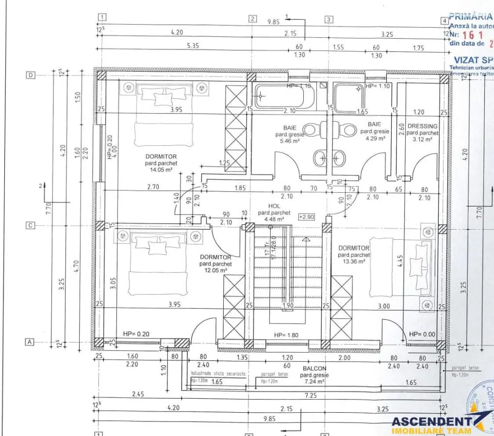 Vila superba cu 5 camere, intabulata 2025, P+E, toate utilitatile, Harman, Brasov - foto 17